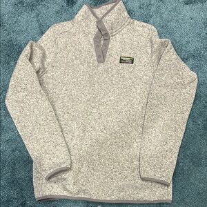 L.L. Bean Gray Pullover Sweater